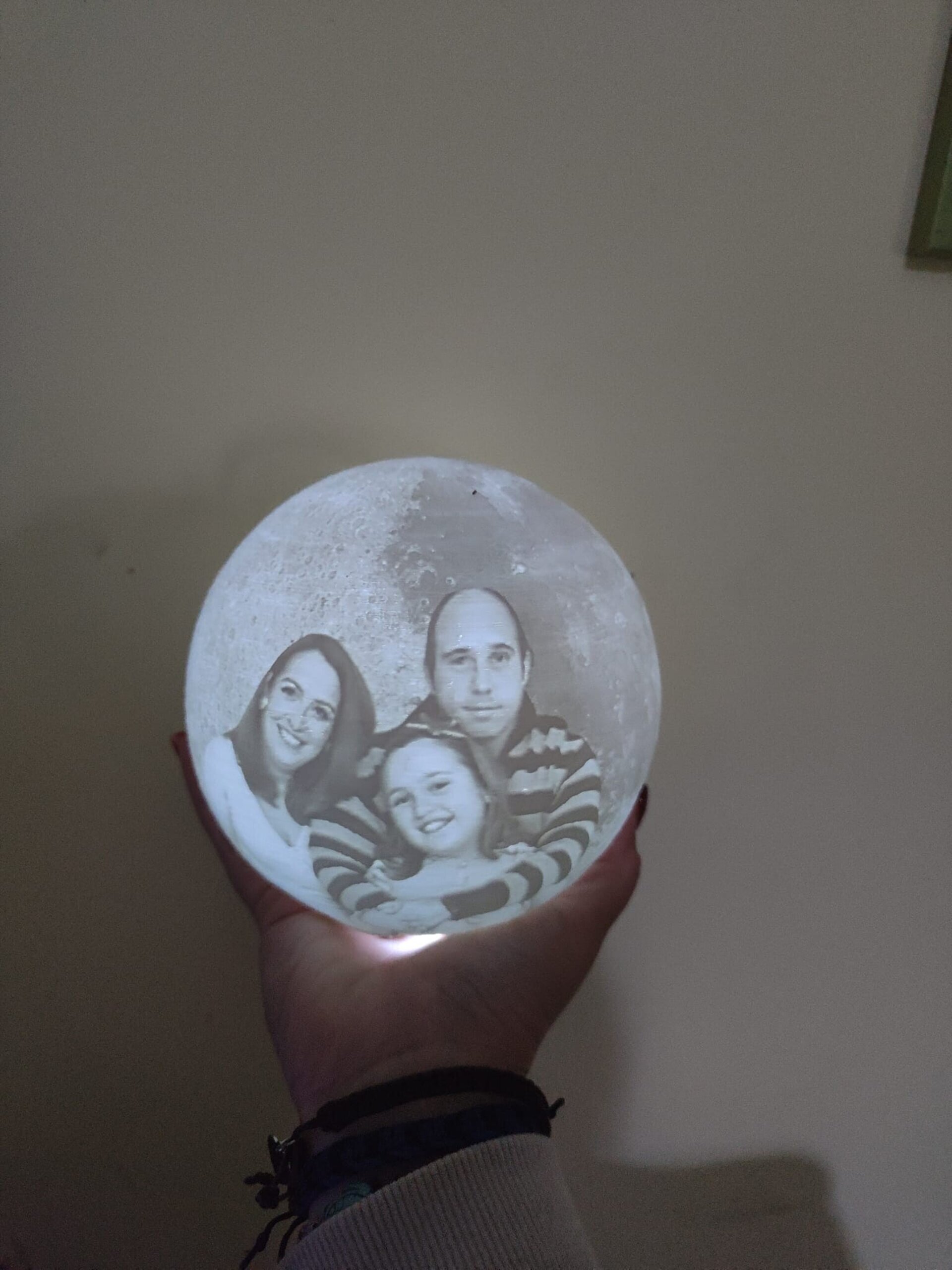 Lampara Lunar personalizada - 2